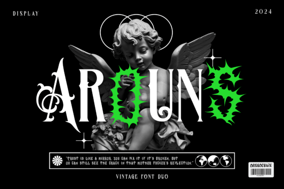 Arouns Font: A Bold Choice for Polished Branding