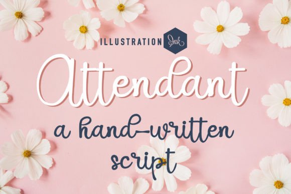 Attendant Font: A Script Typeface for a Professional Brand