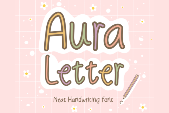 Aura Letter: The Playful Typeface That Elevates Branding