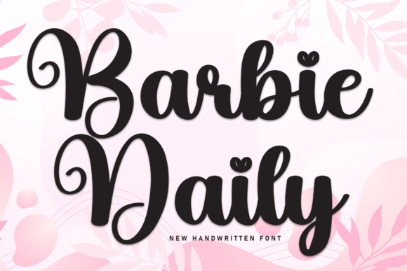 Barbie Daily: A Playful Typeface for Modern Campaign Design