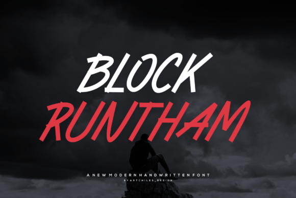 Block Runtham: A Bold Typeface for Stronger Marketing Messages