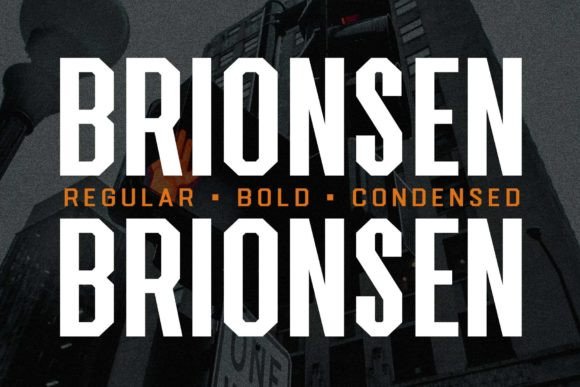 Brionsen Font: A Strong Typeface for Strong Brands