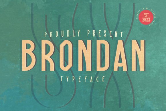 Brondan SX: A Premium Sans Serif Typeface for Crafters