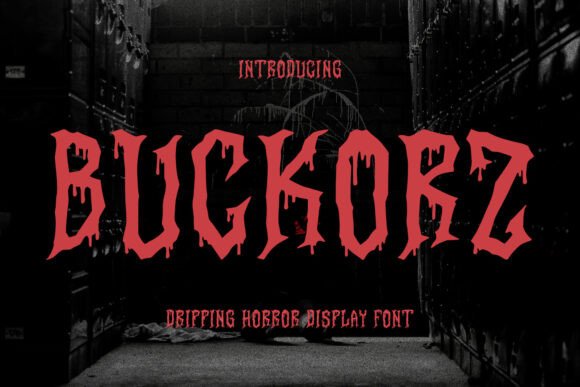 Buckorz: A Decorative Typeface for Bold Branding