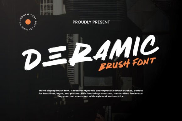 Deramic: A Handwritten Typeface for Editorial Design