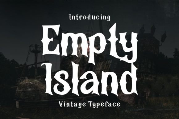 Empty Island Font: A Bold Typeface for Editorial Elegance