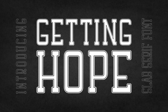 Getting Hope: A Slab Serif Font for Editorial Clarity