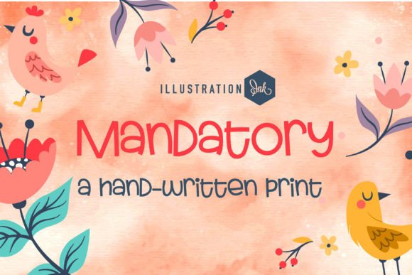 Mandatory Font: A Hand-Crafted Typeface for Polished Branding