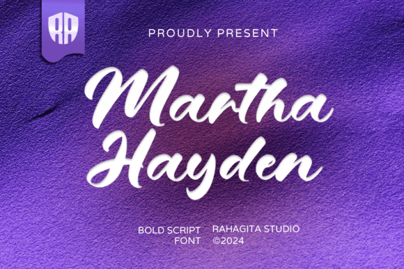 Martha Hayden Font: A Bold Script for Your Brand's Signature Style