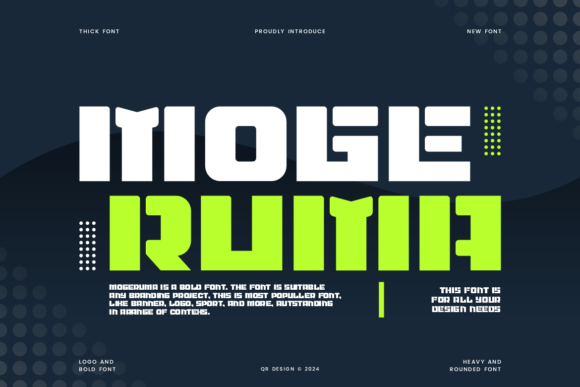 Mogeruma: A Balanced Sans Serif for Real-World Design