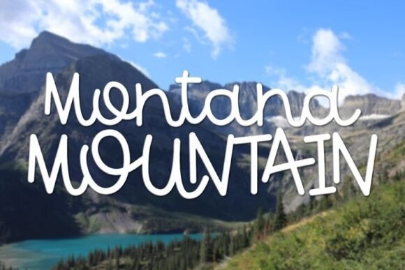 Montana Mountain Font: A Rugged Typeface for Digital Design