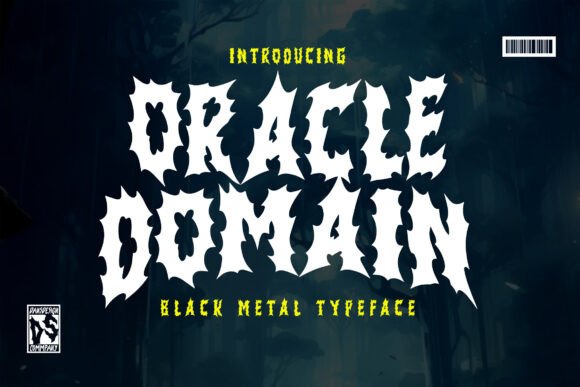 Oracle Domain Font: Edgy Typography for Bold Branding
