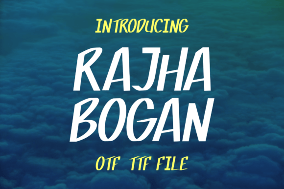 Rajhabogan Font: A Bold Choice for Creative Branding