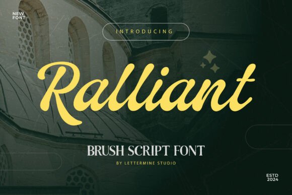 Ralliant Font: A Bold Script for Modern Web Design