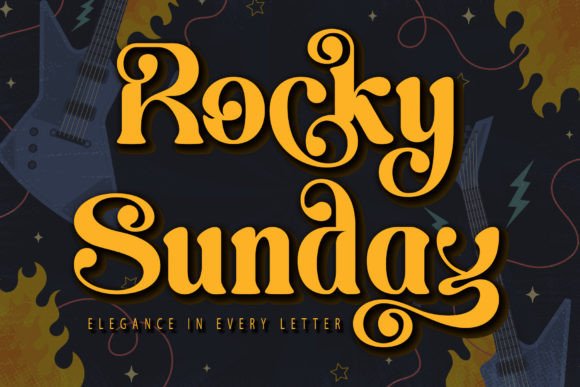 Rocky Sunday: A Sophisticated Serif Font for Creative Branding