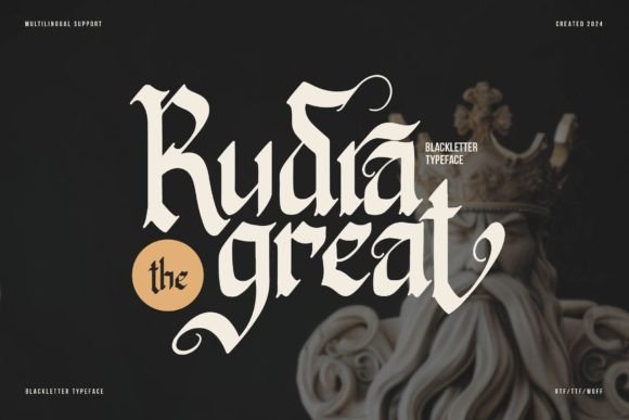 Rudra Great Font: A Bold Typeface for Memorable Branding