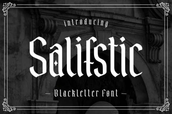 Salifstic Font: A Bold Typeface for Strong Branding