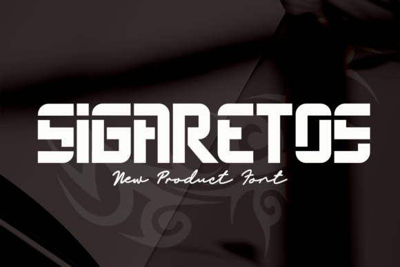 Sigaretos Font: A Bold Typeface for Creative Makers