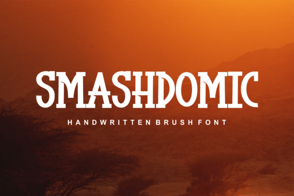 Smashdomic: A Creative Typeface for Bold Editorial Design