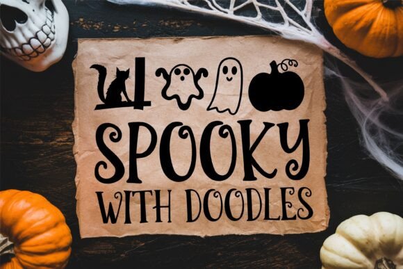 Spooky with Doodles: A Font That Brings Halloween to Life