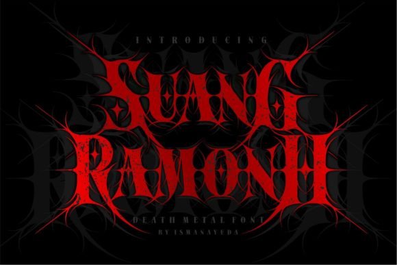 Suangb Ramonh: A Bold Blackletter Font That Powers Your Message