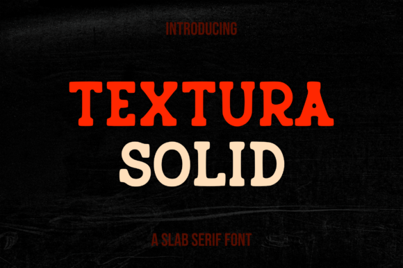 Textura Solid: A Rugged Typeface for Bold Web Design