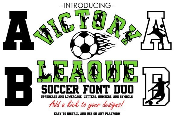 Victory League Soccer Font: A Bold Boost for Branding