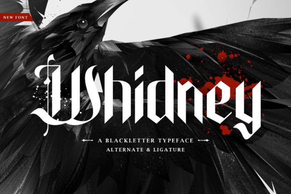 Whidney Font Review: Gothic Elegance in a Campaign Workflow