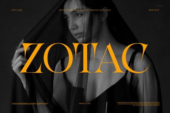 Zotac Font: A Bold, Decorative Typeface for Campaign Impact